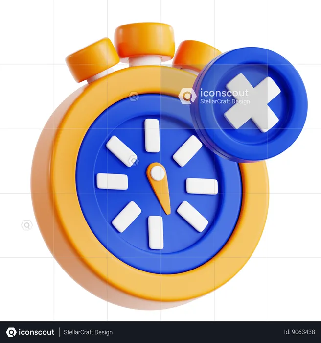 Timeout  3D Icon