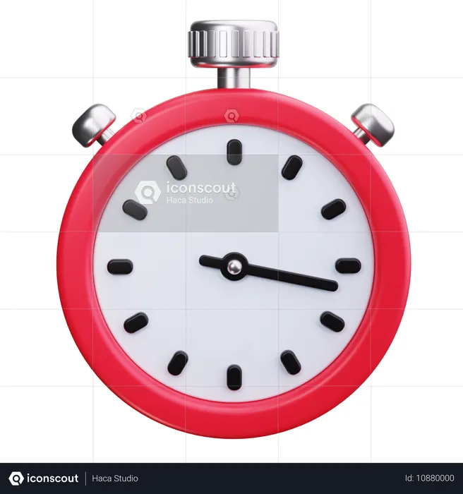 Timer  3D Icon