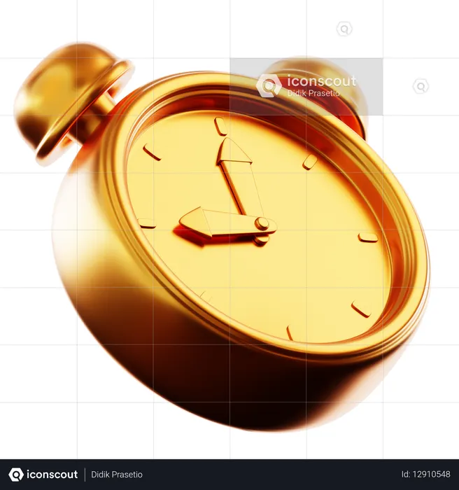 Timer  3D Icon