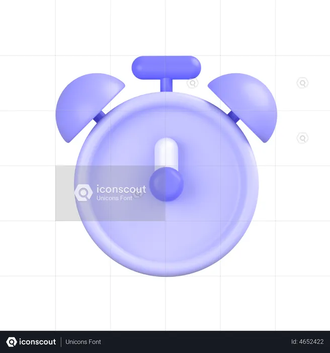 時計  3D Icon