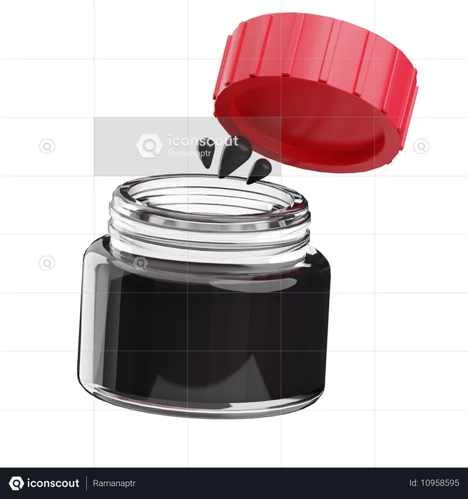 Tinta acrílica  3D Icon