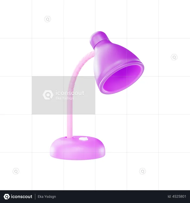 Tischlampe  3D Illustration