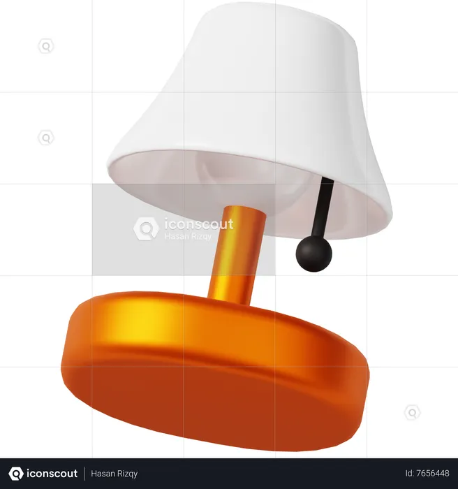 Tischlampe  3D Icon