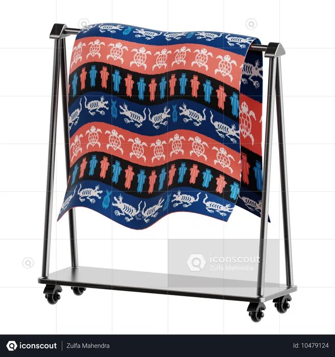 Tissage Sumba Ikat  3D Icon