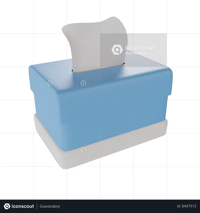 Tissue box  3D Icon