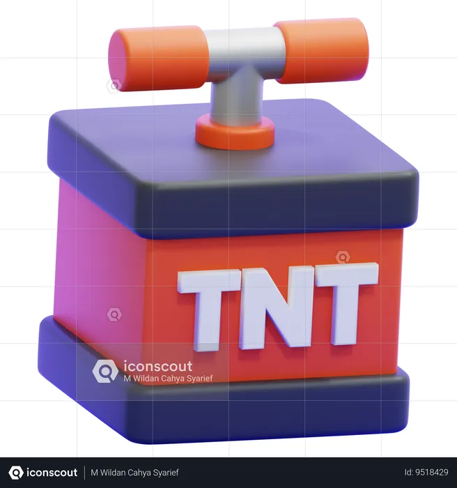 TNT  3D Icon