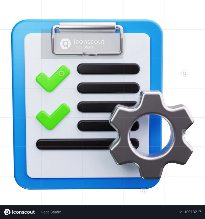 To Do List  3D Icon