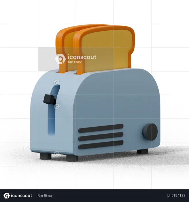 Toast Machine  3D Icon