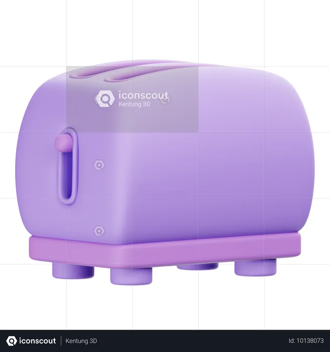 Toaster  3D Icon