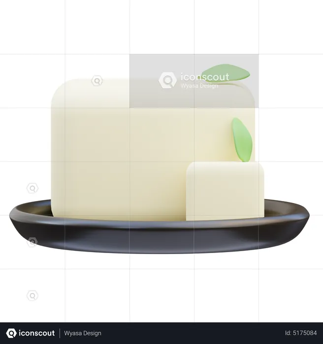 Tofu  3D Icon
