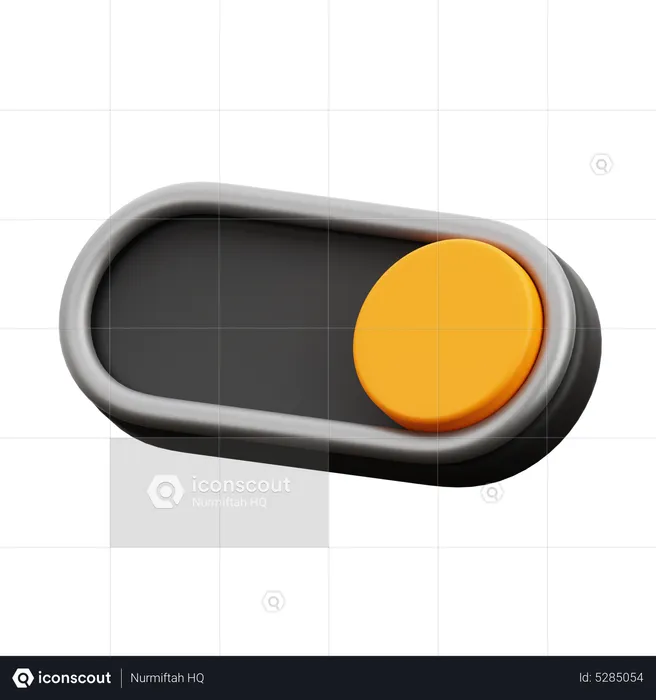 Toggle On  3D Icon