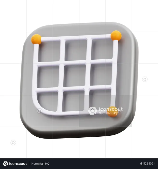Toile  3D Icon