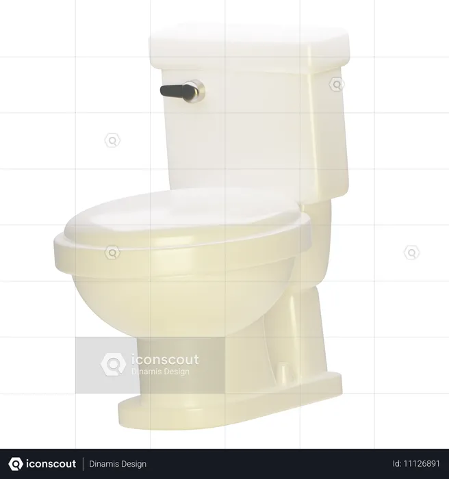 TOILET  3D Icon