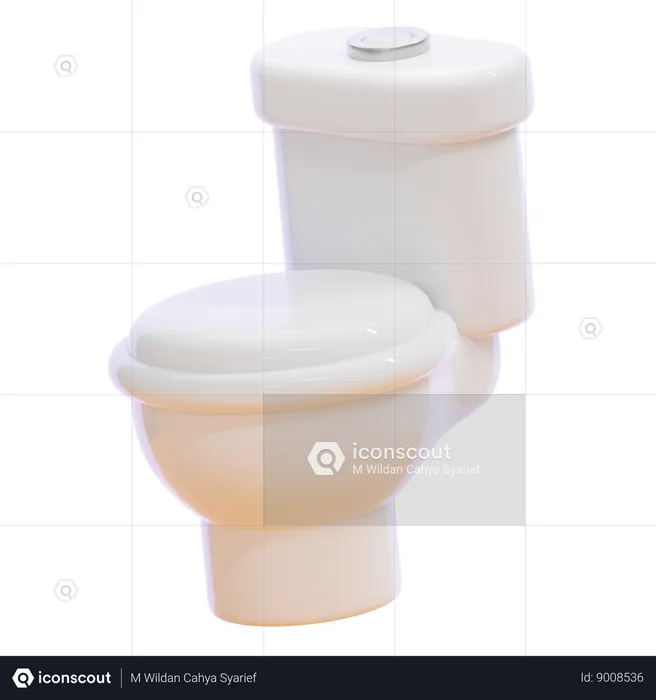 TOILET  3D Icon