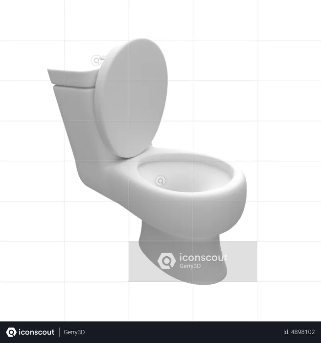 Toilet  3D Icon