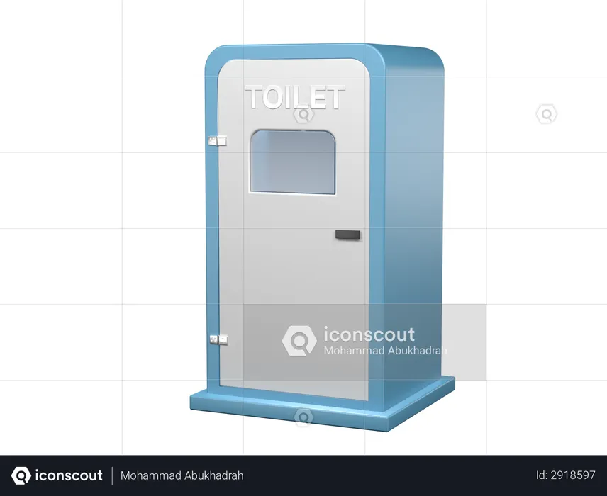 Toilet  3D Illustration