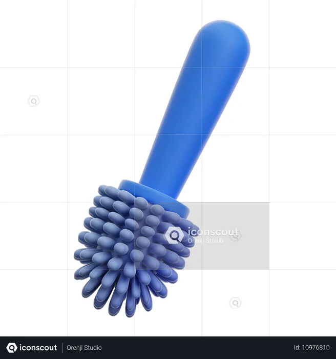 Toilet Brush  3D Icon