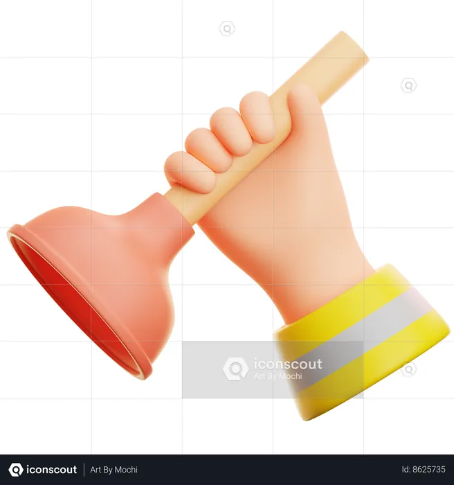 Toilet Cleaners  3D Icon