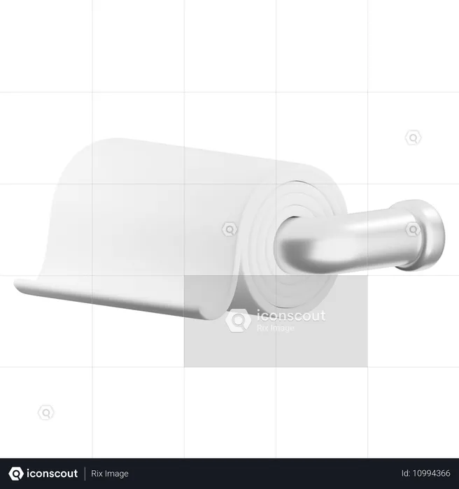 Toilet Paper  3D Icon