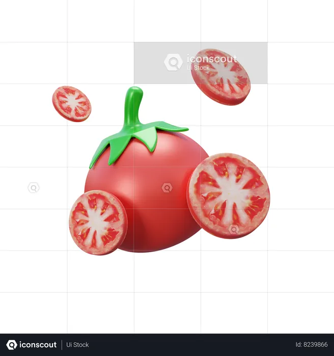 Tomate  3D Icon