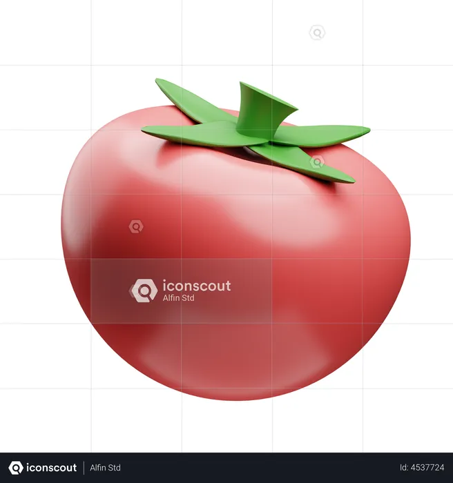 Tomate  3D Illustration