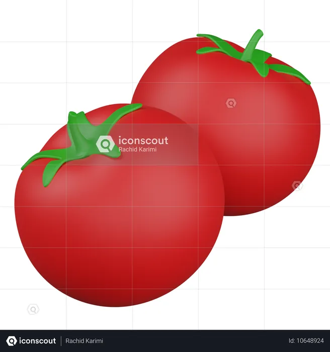 Tomato  3D Icon