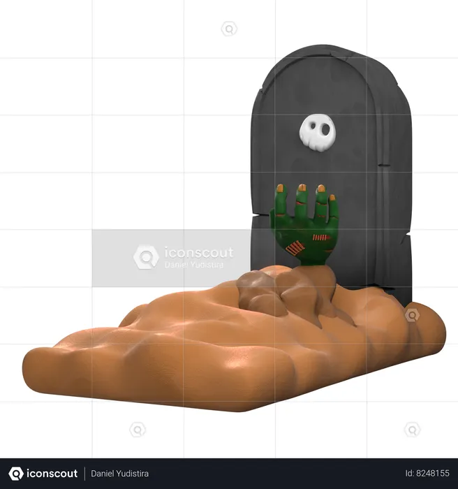 Tombstone  3D Icon