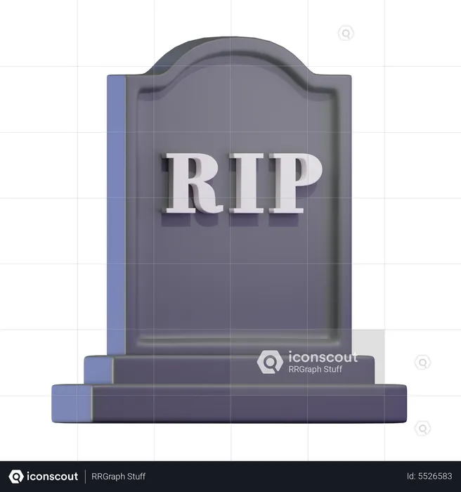 Tombstone  3D Icon