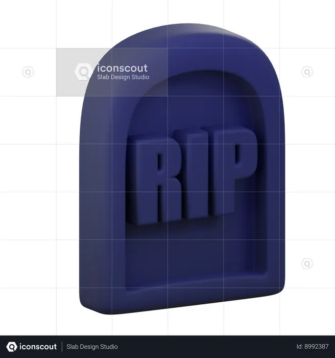 Tombstone  3D Icon