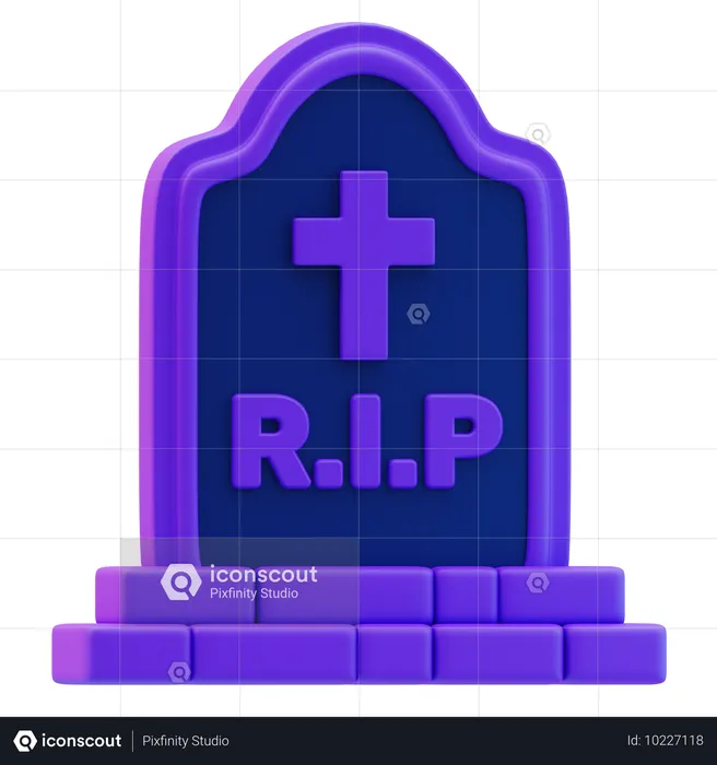 Tombstone  3D Icon