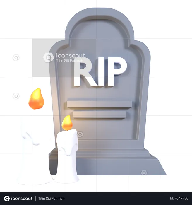 Tombstone  3D Icon