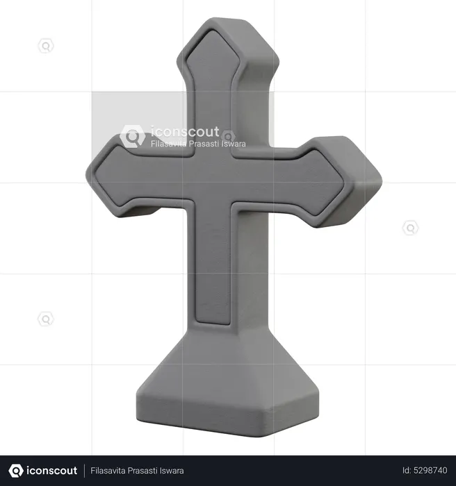 Tombstone  3D Icon
