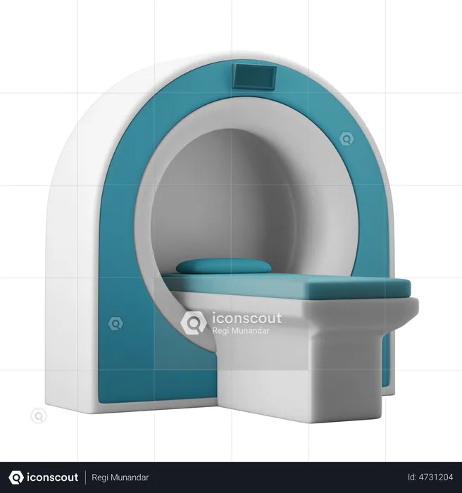 Tomografía computarizada  3D Illustration