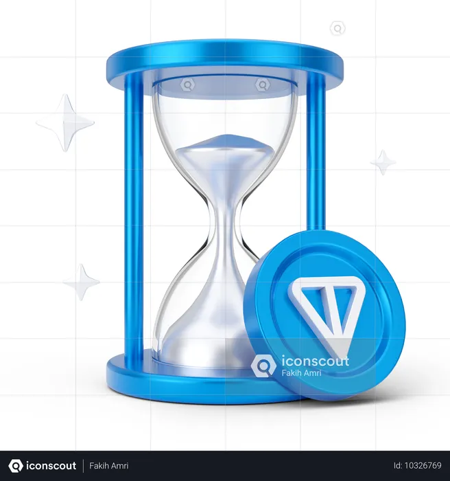 Tonnen-Münztimer  3D Icon