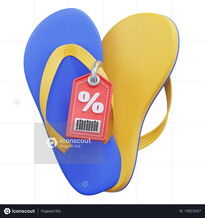 Tongs  3D Icon