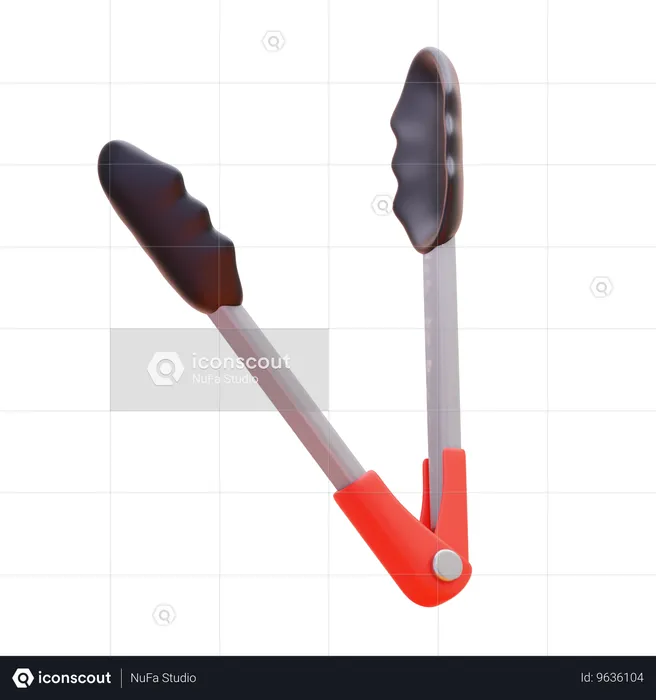 TONGS  3D Icon