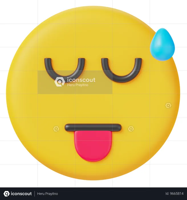 舌 Emoji 3D Icon