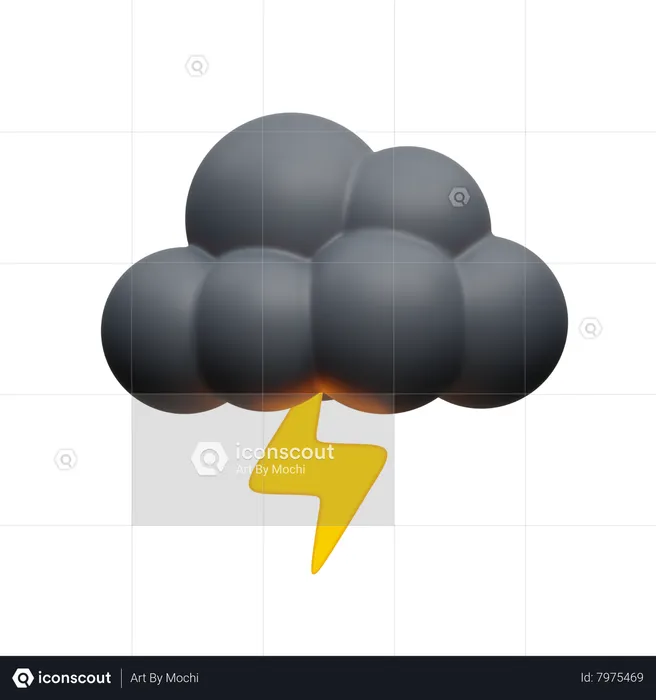 Tonnerre de nuit  3D Icon