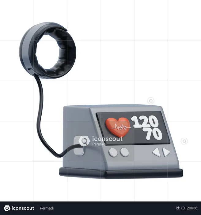 Tonometer  3D Icon