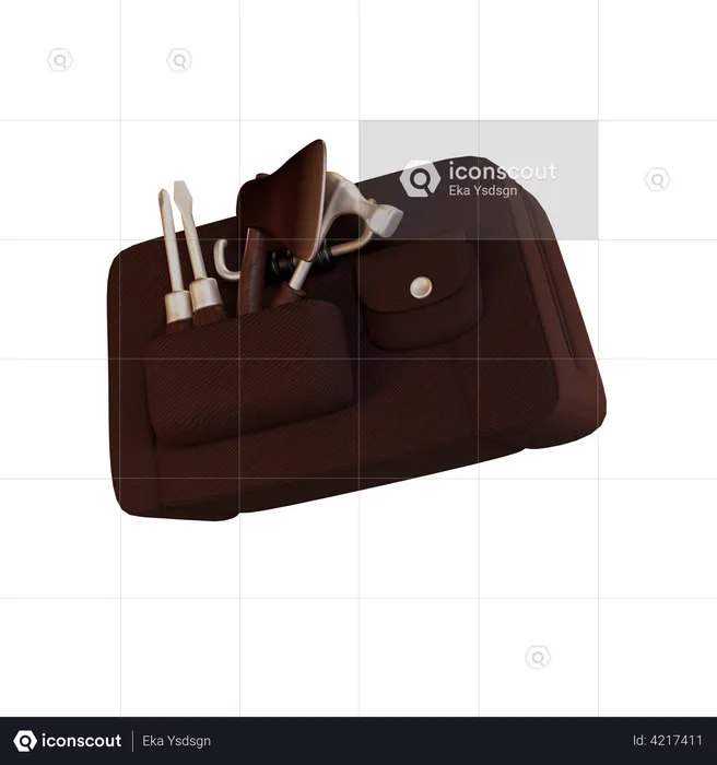 Tool Bag  3D Illustration