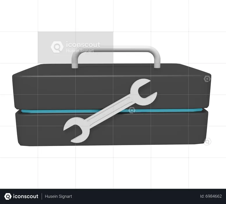 Tool Box  3D Icon