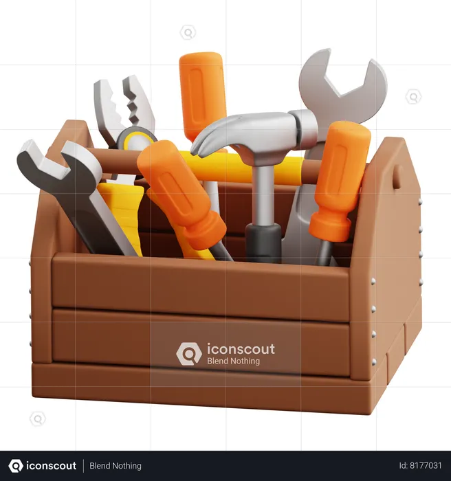 Tool Box  3D Icon