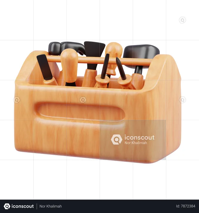 Tool Box  3D Icon