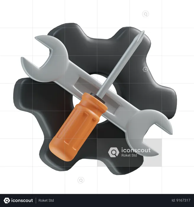 Tools Setting  3D Icon