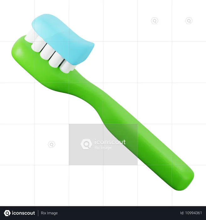 Tooth Brush  3D Icon