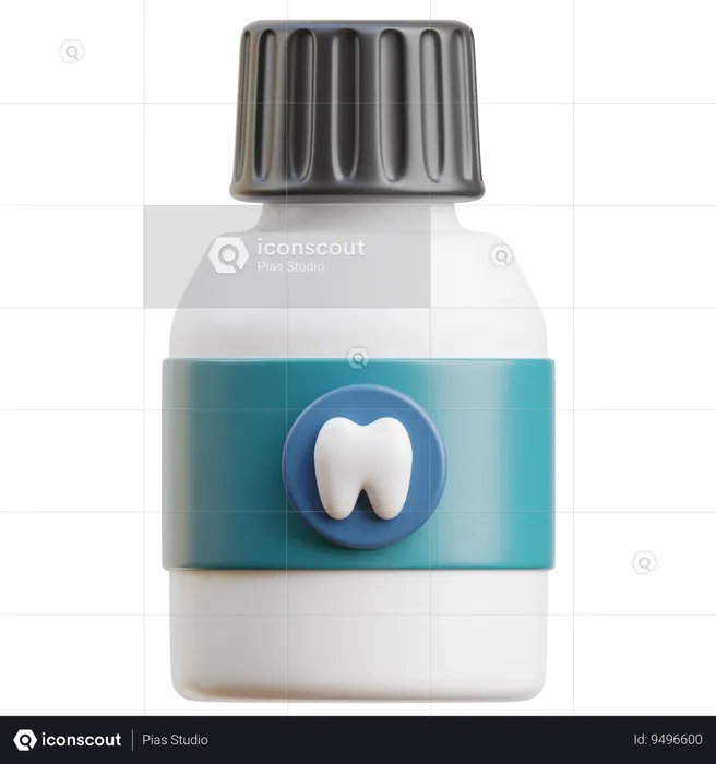 Tooth Medicine  3D Icon