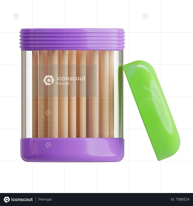 Tooth Pick  3D Icon