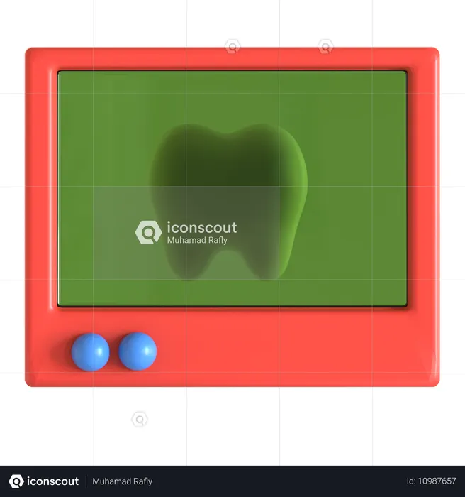 Tooth Xray  3D Icon