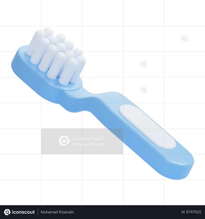 Toothbrush  3D Icon