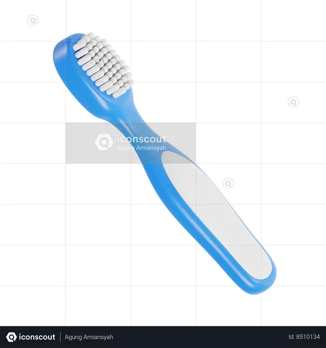 Toothbrush  3D Icon